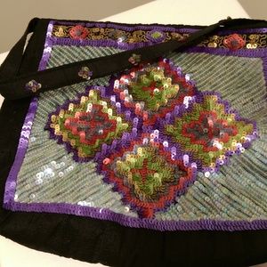 Sequin and Silk Purse